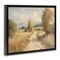 Stupell Industries Gravel Road Landscape Floating Frame Design by Petal Prints Design